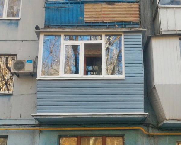 Балкон под ключ в Запорожье на Нижнеднепровской